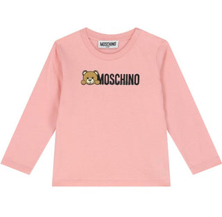 Moschino T-Shirt mit Rundhalsausschnitt und MTO00D-Aufdruck