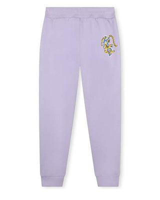 Kenzo Pantaloni jogger lilla da bambina K60665