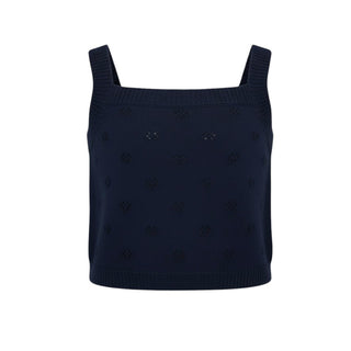 J.o Milano Top In Maglia Traforata Per Bambina 676I6J