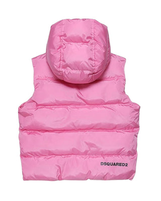 Dsquared2 Smanicato trapuntato con cappuccio DQ1091