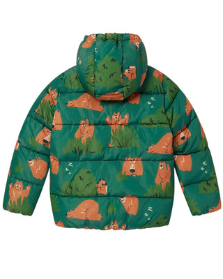 Stella Mccartney Giubbino verde con cappuccio TT2577-Z1469