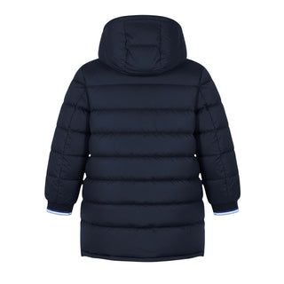 Herno Quilted Jacket With Logo PI000160G Removable Hood For Girls