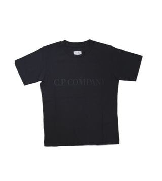CP Company Crewneck T-shirt with embroidered logo 09CKTS054A
