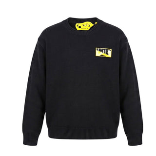 Off-White Maglia Girocollo In Misto Lana 44BHE001F26K004001 Per Bambini
