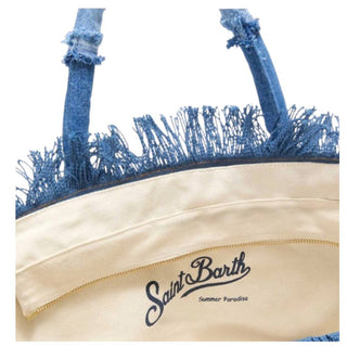 Mc2 Saint Barth Borsa Vanity In Denim Patchwork VANI001/00402L