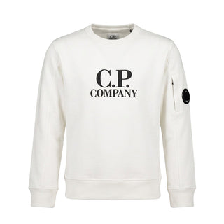 CP Company Crewneck Sweatshirt with Logo 13CKSS017B