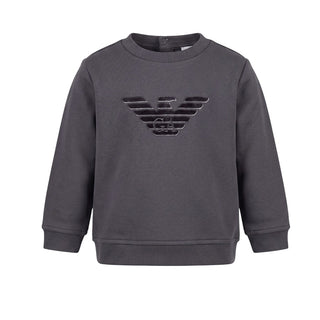 Armani Crewneck Sweatshirt 6KHM93 Clips Retro Baby