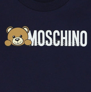 Moschino T-Shirt mit Rundhalsausschnitt und MTO00D-Aufdruck