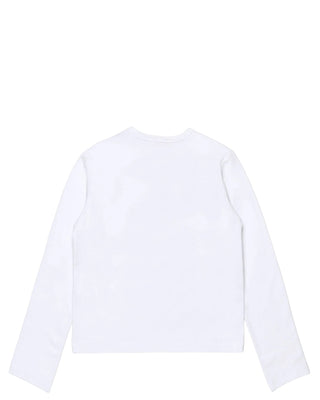 Diesel T-Shirt Maniche Lunghe J02038-0AFAA Con Logo