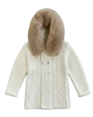 Babydif Cappotti Cappuccio con pelliccia ecologica 78513430