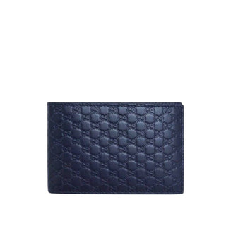 Gucci Portafoglio In Pelle Blu  333042