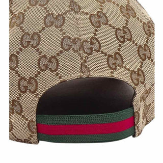 Gucci Cappello Beige In Tessuto 481774-3HC65 Original GG Per Bambini