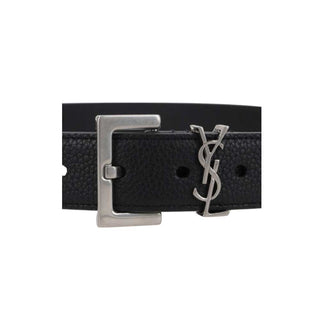 Yves Saint Laurent Cintura Cassandre 634440DTI0E1000 In Pelle