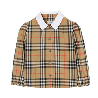 Burberry Camicia In Popeline A Quadri 8117153