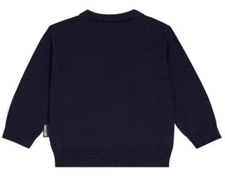 Moschino Langarm-Pullover mit Rundhalsausschnitt MWW00J