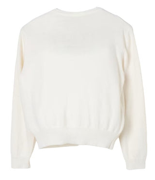 Elisabetta Franchi EFMA110 Logo Cardigan Sweater with Zip