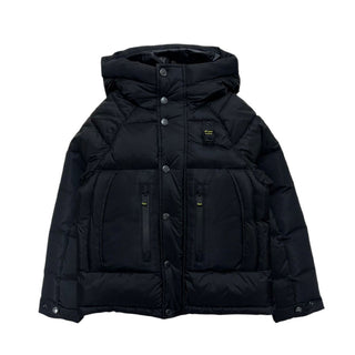 Blauer Chisholm 24WBLKC02492 Quilted Hooded Jacket