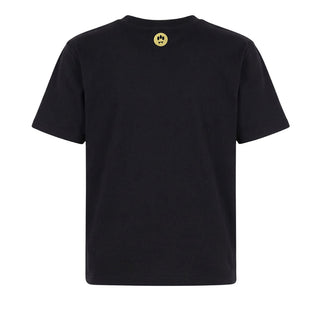 Barrow T-shirt Nera In Jersey Con Logo F6BWUATH008-110