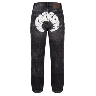 Barrow Jeans In Denim Nero F6BKJBDP057-411 Per Bambino