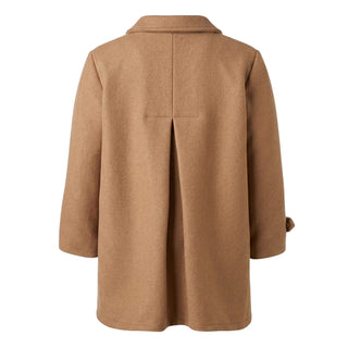 J.o Milano Cappotto Color Cammello In Misto Lana 2667Z2/01J Per Bambino