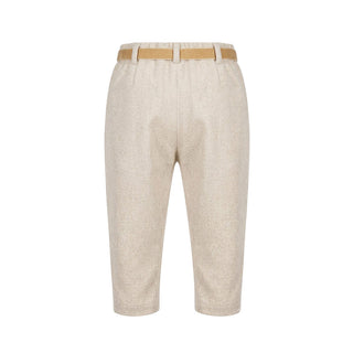 J.o Milano Pantaloni Beige Con Cintura In Vita 2664M3/2 Per Neonata