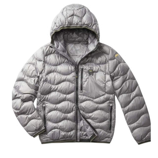 Blauer Giubbino trapuntato a onde Wave da uomo 25WBLUC03074