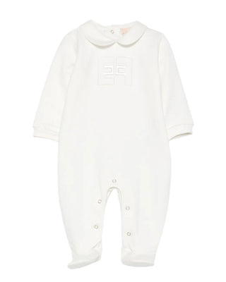 Elisabetta Franchi Tutina con maniche coperte da velo ENTU139.0