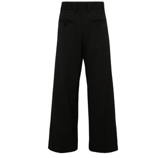 MM6 Maison Margiela Pantaloni Neri Classici M61111-MM03D-M6900 Per Bambina