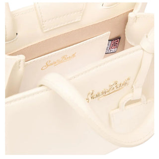 Mc2 Saint Barth Borsa Mini in pelle avorio SHBM0002-00499I