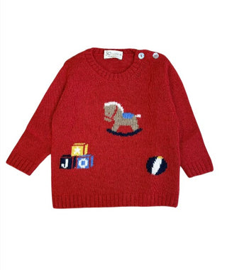 J.o Milano Maglia girocollo da neonato 463A2