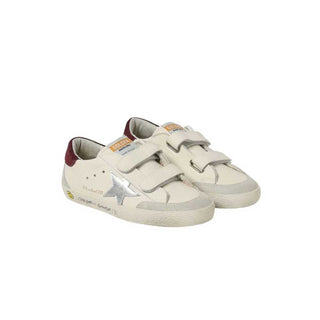 Golden Goose Sneakers Old School GJF00924.F007431.82979 In Pelle Unisex Junior
