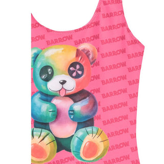 Barrow Costume Intero Fucsia Fluo Con Teddy S6BKJGSM236-134