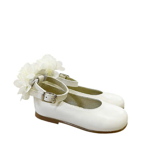 Panyno Ballerine Con Fiori Applicati b3611 e Cinturino