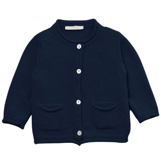 Coccodè Cardigan in misto lana merino da bambina C62633J