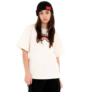 SPRAYGROUND T-shirt Avorio Con Stampa SPY1518IVO Per Bambini