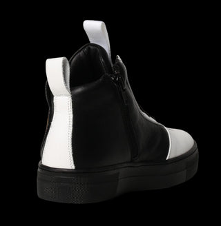 Moschino Sneakers a stivaletto 68852 con lacci e zip