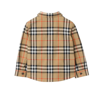 Burberry Camicia In Popeline A Quadri 8121242