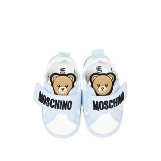 Moschino Sneakers con scritta logo e teddy 840670