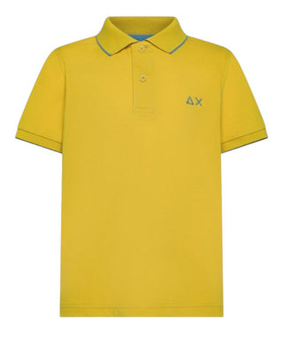 Sun68 Polo A Maniche Corte A35310 Con Logo