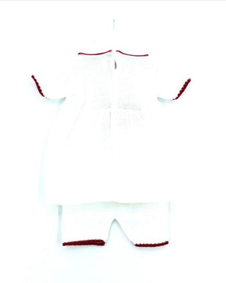Little Bear Two-piece romper li046 buttons on the back