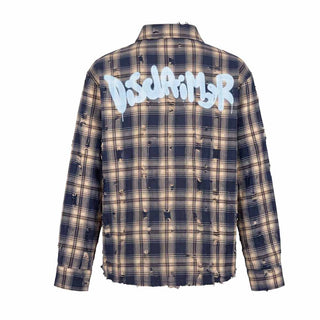 Disclaimer Camicia A Quadri Con Dettagli Used 26IDK59139 Per Bambino
