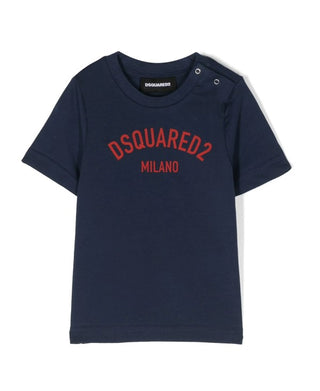Dsquared2 Crewneck T-shirt with printed logo DQ1997-D00MV