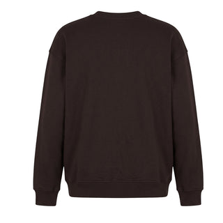 I'm Brian Felpa Girocollo Marrone Oversize F3916/1 Per Uomo