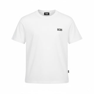 GCDS T-shirt Bianca Con Logo Z0UKQC587J105/100B Per Bambini