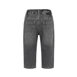 Iceberg Jeans In Denim Grigio Per Neonato PTICE6110B-V7