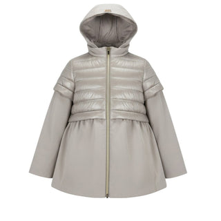 Herno Giubbino Antivento In Bi-Tessuto Da Bambina GI0012G