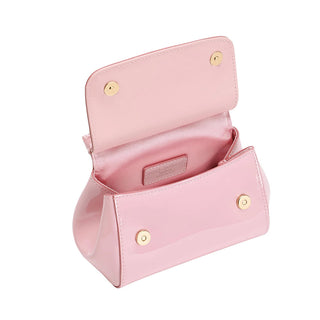 Dolce & Gabbana Borsa Sicily Mini In Vernice Rosa EB0003-A1067-80414