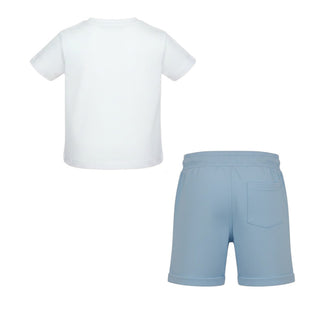 Cesare Paciotti Completo Con T-Shirt E Bermuda Per Neonato COMP6110B-V1
