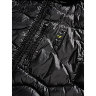 Blauer Giubbino trapuntato a onde Wave da uomo 25WBLUC03074