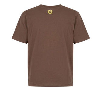Barrow T-shirt Marrone In Jersey Con Logo F6BWUATH008-1050